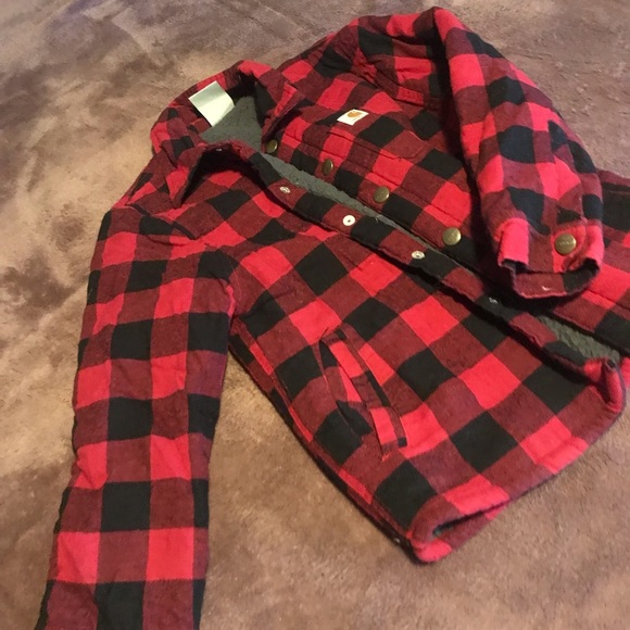 Carhartt Sherpa button up full of life just been in storage - Picture 2 of 5